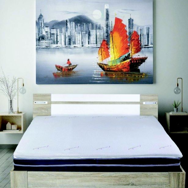 NADVLOŽEK/ROLL UP IZ SPOMINSKE PENE HITEX LAVENDER MEMORY 160X200