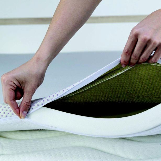 NADVLOŽEK/ROLL UP IZ SPOMINSKE PENE HITEX LAVENDER MEMORY 180X200