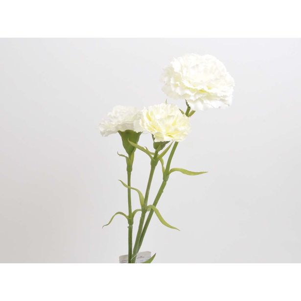 UMETNO CVETJE NAGELJ VEJICA X 3 61 CM KREM