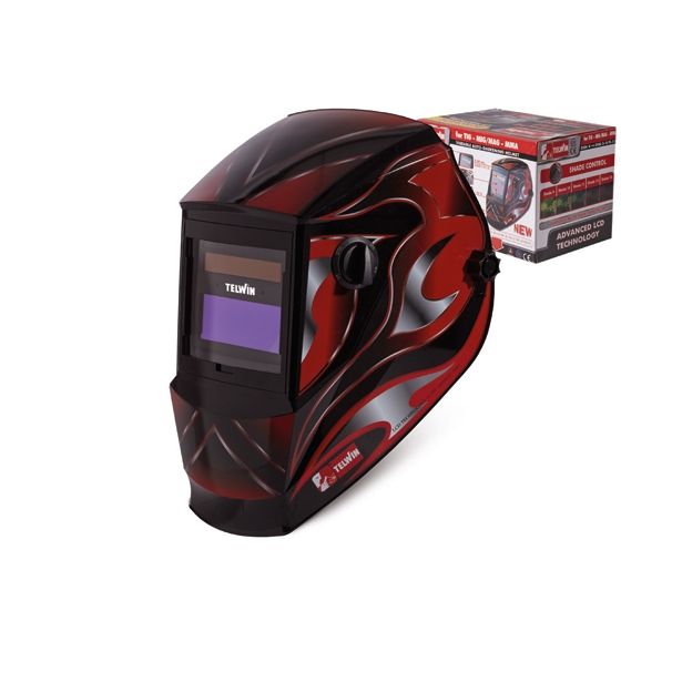 NAGLAVNA MASKA ZA VARILCE TELWIN JAGUAR FIRE ELEKTRONSKA