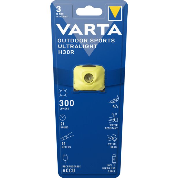 NAGLAVNA SVETILKA VARTA H30R RUMENA