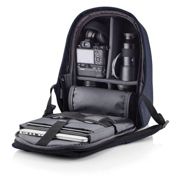 BOBBY HERO SMALL ANTI-THEFT NAHRBTNIK, NAVY MODRA