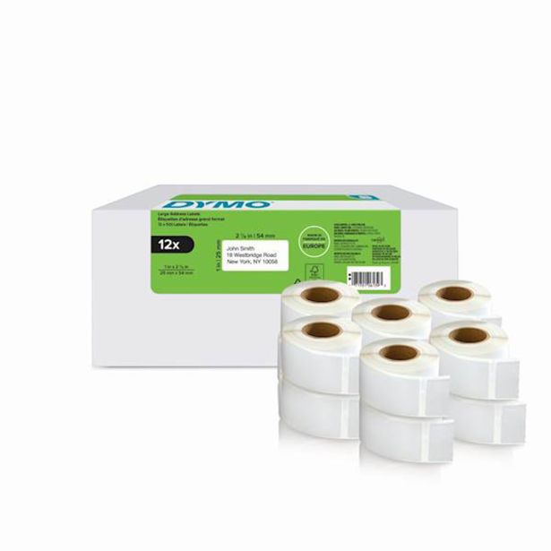 NALEPKE IN TRAKOVI DYMO LABELWRITER NALEPKE 25 X 54MM, 11352, 12/1