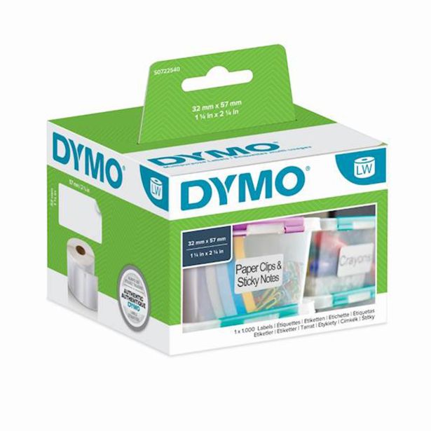 NALEPKE IN TRAKOVI DYMO LABELWRITER NALEPKE 57 X 32MM, 11354