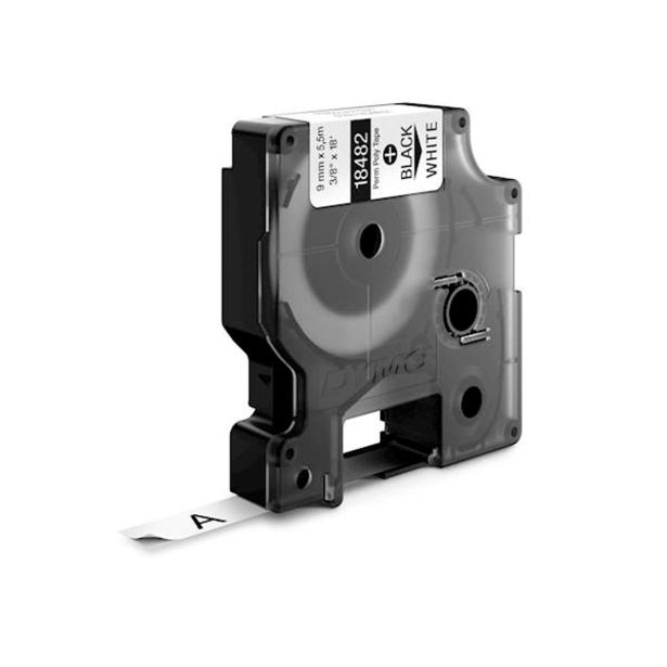 NALEPKE IN TRAKOVI RHINO IND TRAK 9 MM ČRNA NA BELI, POLIESTER