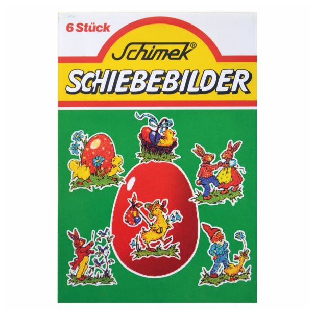 NALEPKE ZA PIRHE HUMER SLIČICE 6 KOS OTROŠKI MOTIVI A