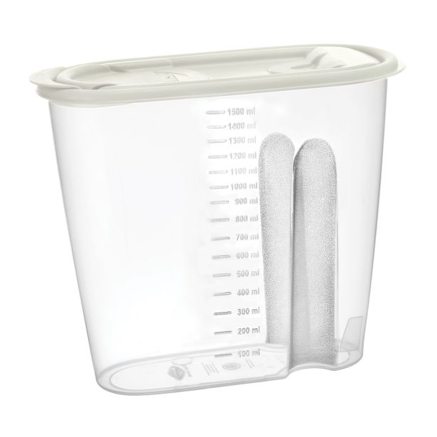 POSODA ZA SHRANJEVANJE GALICIJA 1.5 L MOLLY, KREM