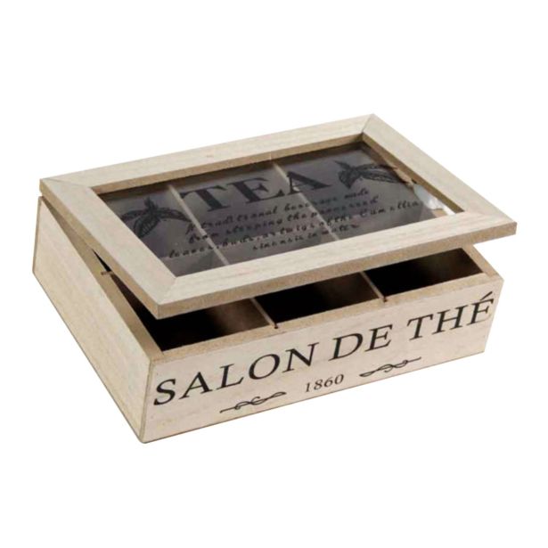 NAMENSKA DOZA ŠKATLA ZA ČAJNE FILTRE 23X15X7 CM TEA