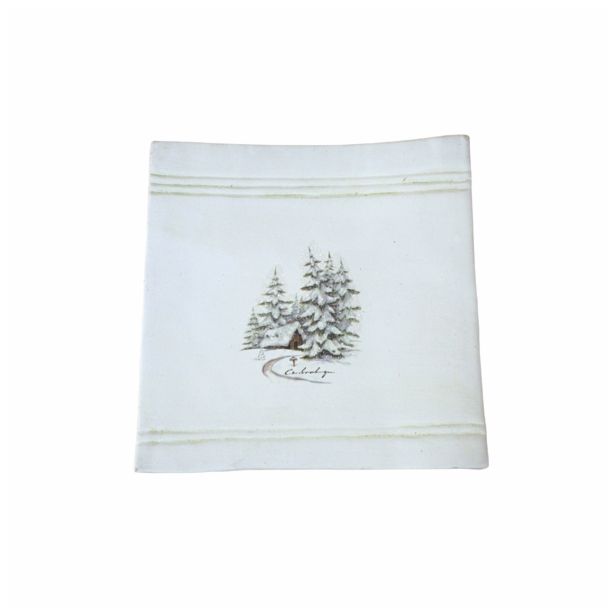 NAMIZNA DEKORACIJA GLOSSTYLE KROŽNIK 19X19 CM