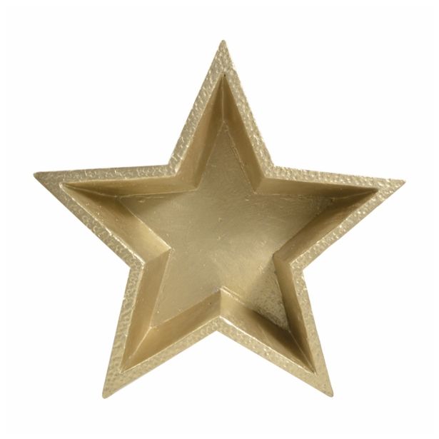 NAMIZNA DEKORACIJA R+W ZVEZDA ZLATA 30 CM DEKORATIVNA