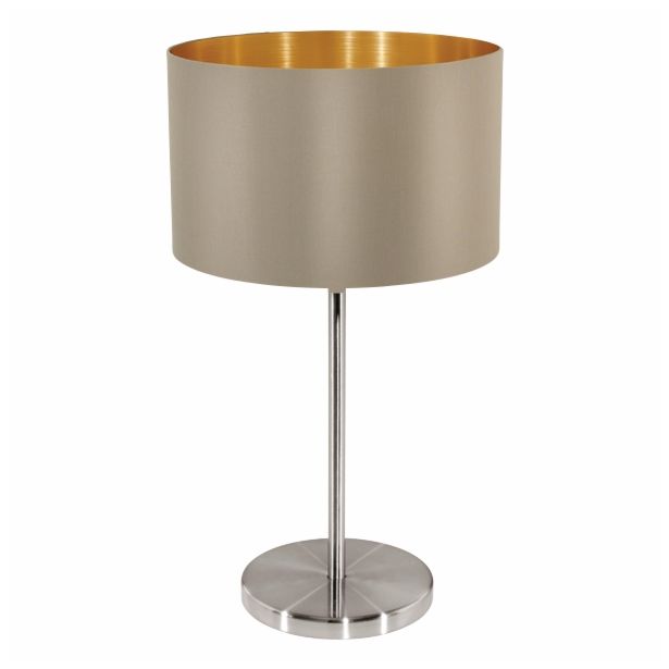 NAMIZNA SVETILKA EGLO MASERLO 1X60W MAX.E27 31629 TAUPE/ZLATA