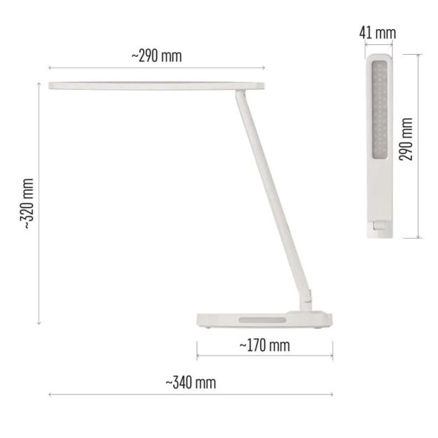 NAMIZNA SVETILKA EMOS CARSON BELA