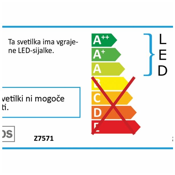 LED NAMIZNA SVETILKA MA66 7W