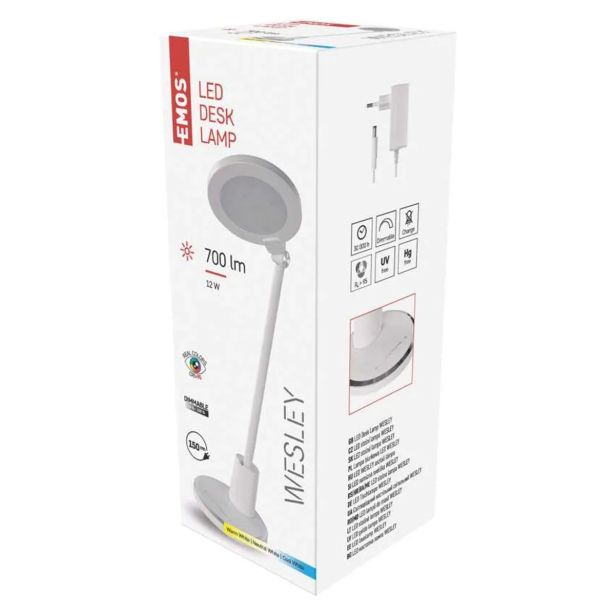 NAMIZNA SVETILKA EMOS WESLEY BELA