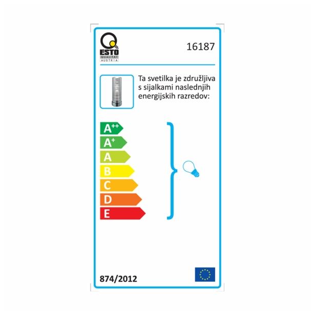 NAMIZNA SVETILKA ESTO JARON 1X40W E27