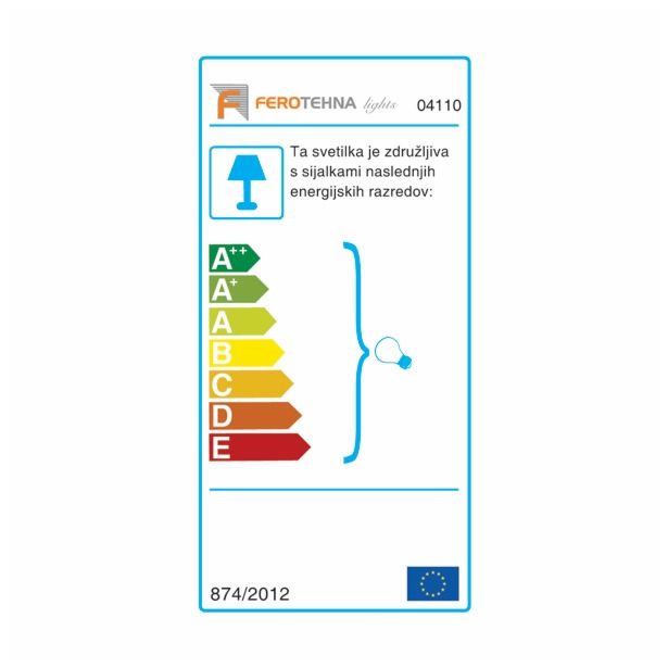 NAMIZNA SVETILKA FEROTEHNA TL-302 1X60W RDEČA
