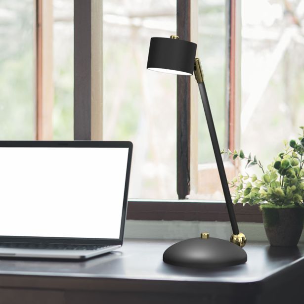 NAMIZNA SVETILKA MILAGRO ARENA ČRNA/ZLATA 1XGX53 MLP7764