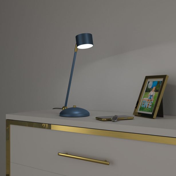 NAMIZNA SVETILKA MILAGRO ARENA MODRA/ZLATA 1XGX53 MLP7776