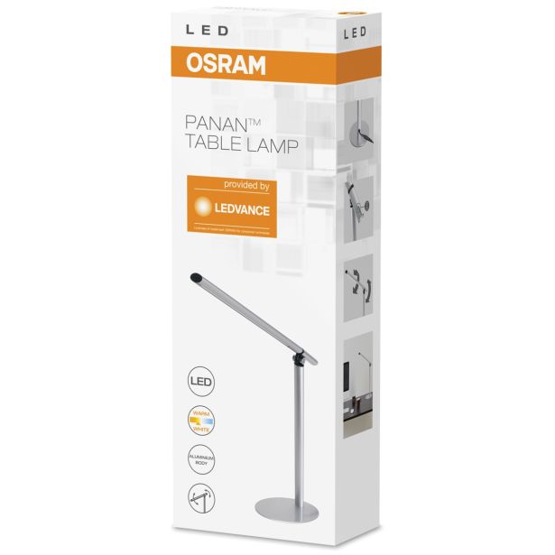 NAMIZNA SVETILKA OSRAM PANAN ALU FOLD SREBRNA