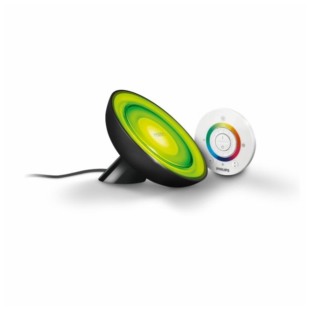 NAMIZNA SVETILKA PHILIPS LIC BLOOM 1X8W LED RGB 70997/30/PH ČRNA