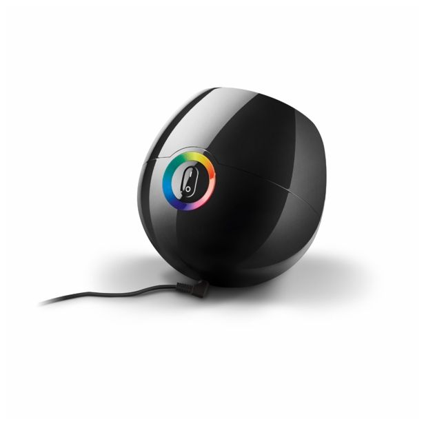 NAMIZNA SVETILKA PHILIPS LIC MINI 1X5W LED RGB 70019/30/PH ČRNA