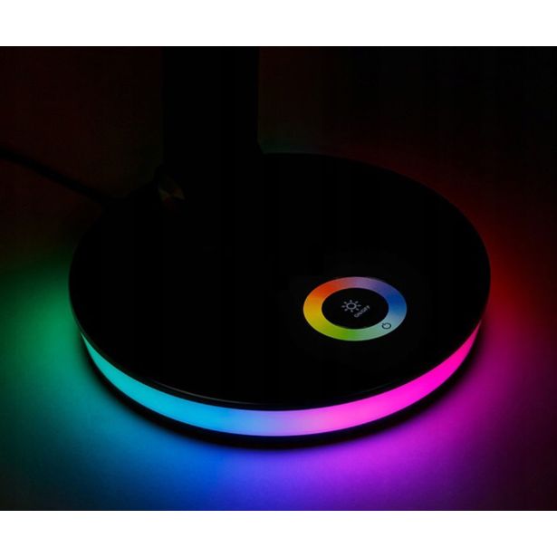 NAMIZNA SVETILKA PLATINET PDL711RGB ČRNA