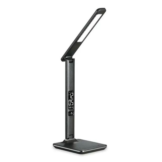 NAMIZNA SVETILKA PLATINET PDLU13 USNJENA, LCD,USB ČRNA
