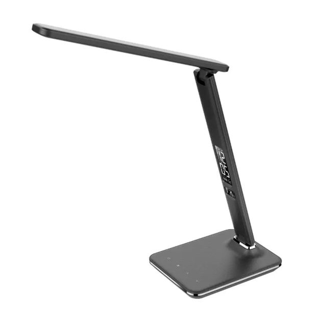 NAMIZNA SVETILKA PLATINET PDLU13 USNJENA, LCD,USB ČRNA