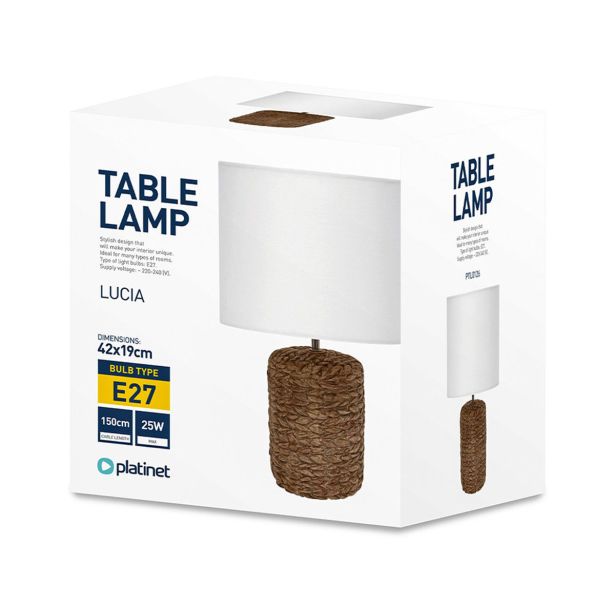 NAMIZNA SVETILKA PLATINET PTL0126 ST. LUCIA