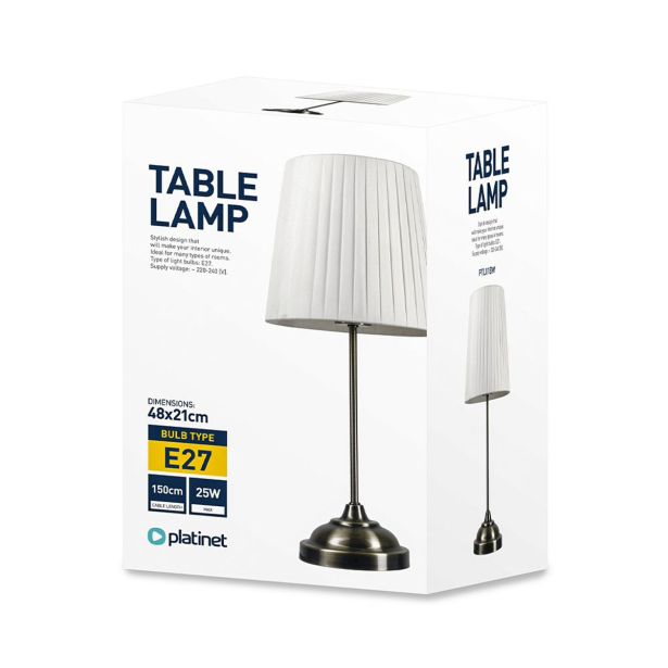 NAMIZNA SVETILKA PLATINET PTL01BW