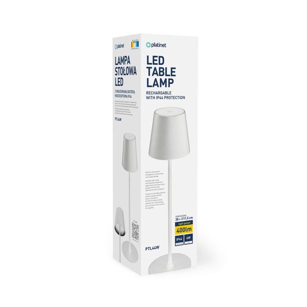 NAMIZNA SVETILKA PLATINET PTL44W BREZŽIČNA LED