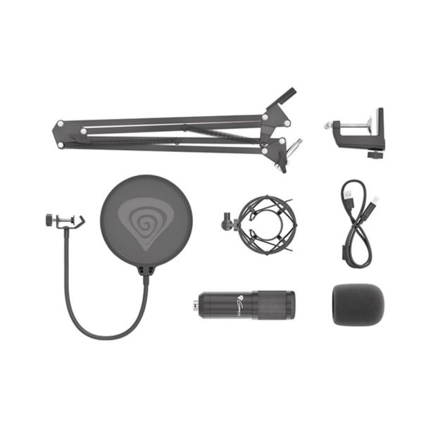 NAMIZNI MIKROFON GENESIS RADIUM 400 ČRN