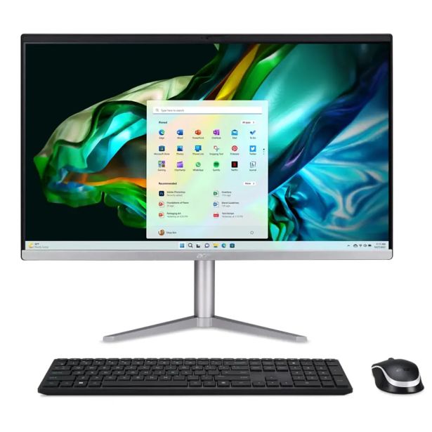 NAMIZNI RAČUNALNIK ACER C24-1300-AIO-R5-7520U SREBRNA