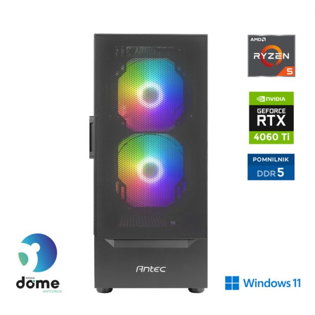 NAMIZNI RAČUNALNIK ANNI GAMER ADVANCED R5 7600X RTX4060 TI 16 GB 1TB W11