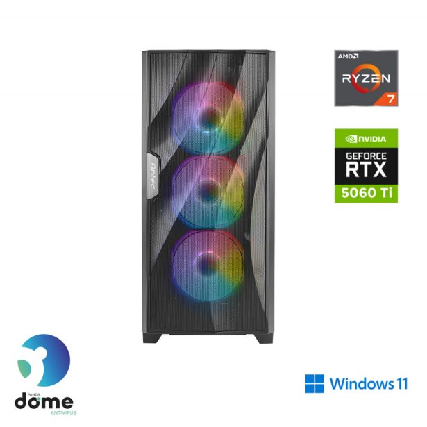 NAMIZNI RAČUNALNIK ANNI GAMER EXTREME R7 7700X/ RTX5060TI/32GB/2TB/W11H