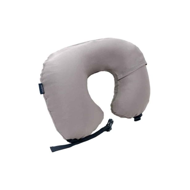 NAPIHLJIVA BLAZINA LAYON POTOVALNI VZGLAVNIK SIV