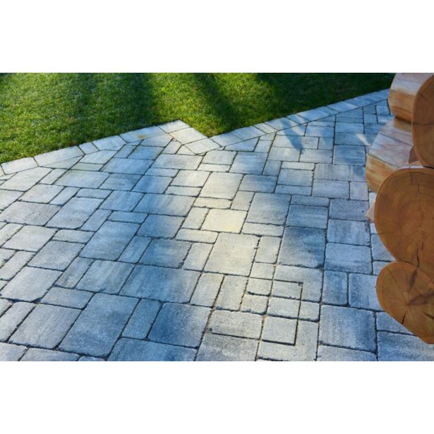 BETONSKI TLAKOVEC OBLAK GROUP NAPOLI MIX 04 SIV, ČRN