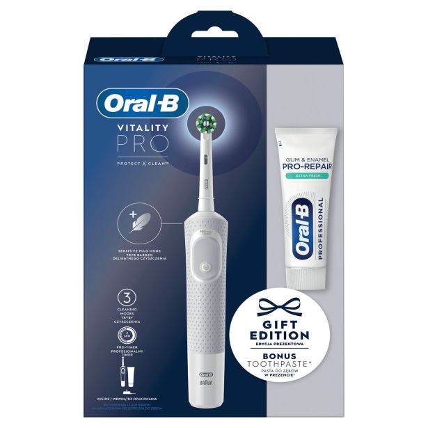 ELEKTRIČNA ZOBNA ŠČETKA ORALB D103 PRO