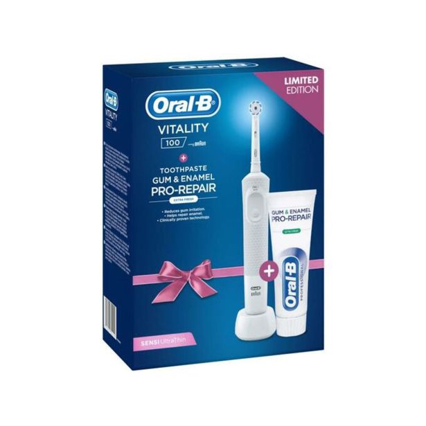 ELEKRRIČNA ZOBNA ŠČETKA ORALB VITALITY D100