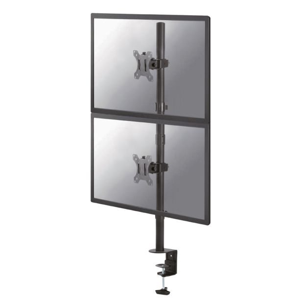 NOSILEC ZA MONITOR NEOMOUNTS GIBLJIVI NOSILEC ZA 2 MONITORJA 10-32", 6KG, FPMA-D550DVBLACK