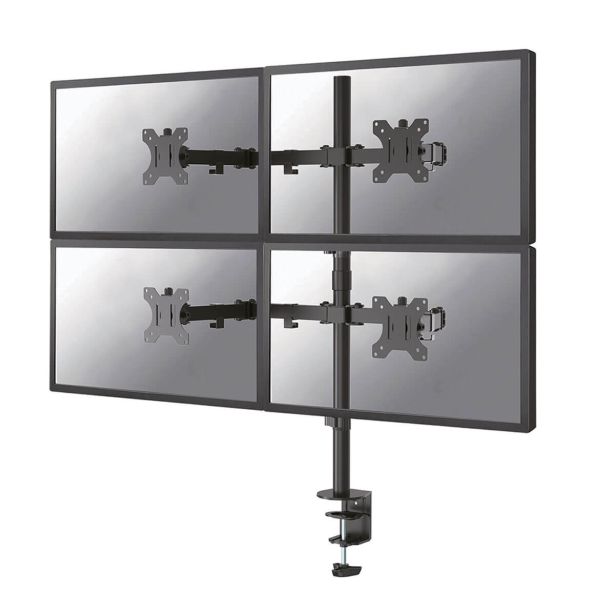 NOSILEC ZA MONITOR NEOMOUNTS GIBLJIVI NOSILEC ZA 4 MONITORJE 13-32", 6 KG, FPMA-D550D4BLACK