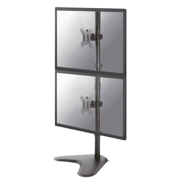 NAMIZ. STOJALO ZA MONITOR NEOMOUNTS GIBLJIVO NAMIZNO STOJALO ZA 2 MONITORJA 10-32", 6 KG, FPMA-D550DDVBLACK