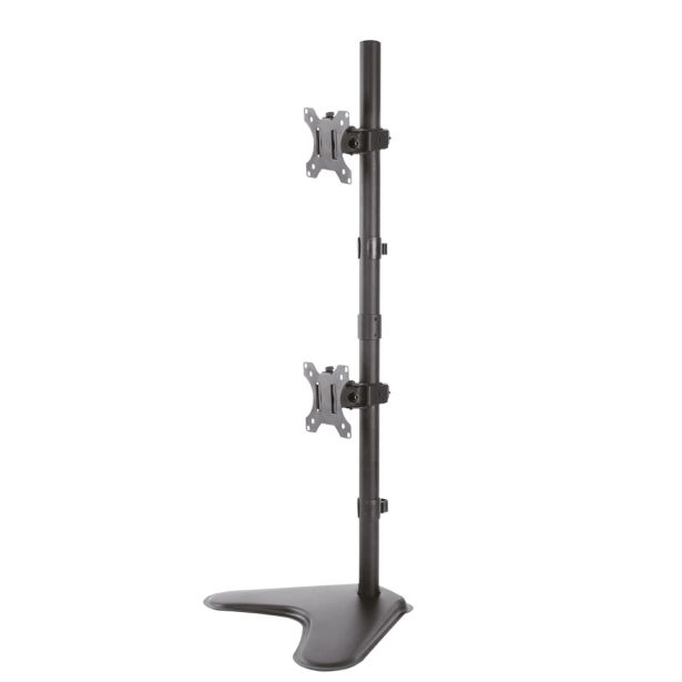 NAMIZ. STOJALO ZA MONITOR NEOMOUNTS GIBLJIVO NAMIZNO STOJALO ZA 2 MONITORJA 10-32", 6 KG, FPMA-D550DDVBLACK