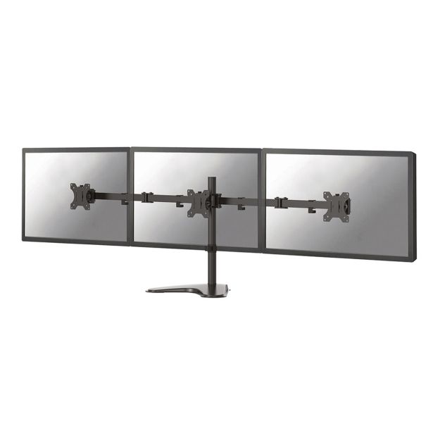 NAMIZ. STOJALO ZA MONITOR NEOMOUNTS GIBLJIVO NAMIZNO STOJALO ZA 3 MONITORJE 13-27", 6 KG, FPMA-D550DD3BLACK