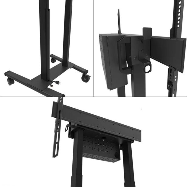 MOBILNO STOJALO ZA ZASLON NEOMOUNTS 37-100" 110 KG, MOTORIZIRANO, FL55-875BL1