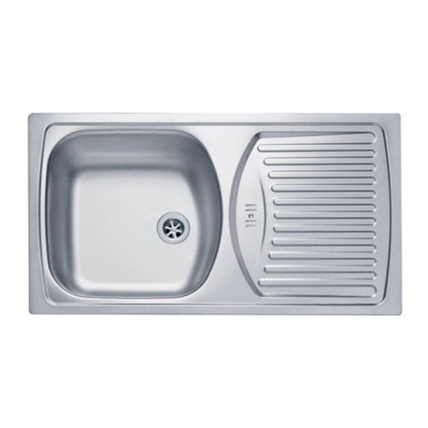 NERJAVNO POMIVALNO KORITO ALVEUS BASIC 150, LEINEN 780X450 MM LUX