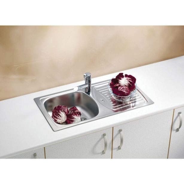 NERJAVNO POMIVALNO KORITO ALVEUS BASIC 150, NAT 780X435 MM IZTOK 88.9 MM