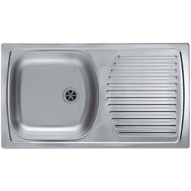 NERJAVNO POMIVALNO KORITO ALVEUS BASIC 170, LEINEN 780X435 MM IZTOK 38.1 MM