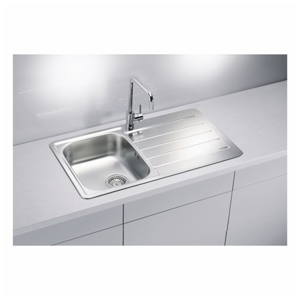 NERJAVNO POMIVALNO KORITO ALVEUS LINE 20, SATIN 860X500 MM