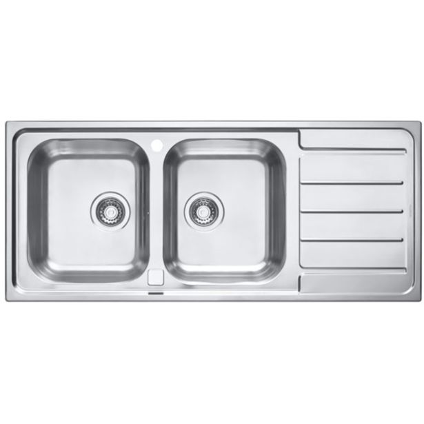 NERJAVNO POMIVALNO KORITO ALVEUS LINE MAXIM 100, SATIN 1165X505 MM FS